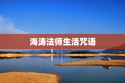 海涛法师生活咒语